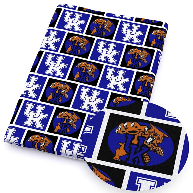 Wildcats Faux Leather Sheet FeeFiFauxLeather