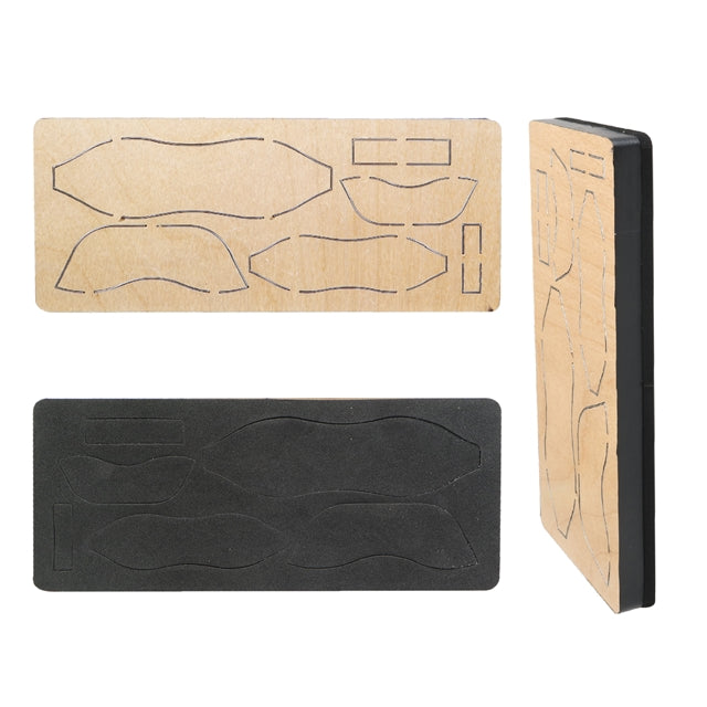 Pinch Bow Cutting Die for Making Hair Claw Sides 3 Different Sizes FeeFiFauxLeather
