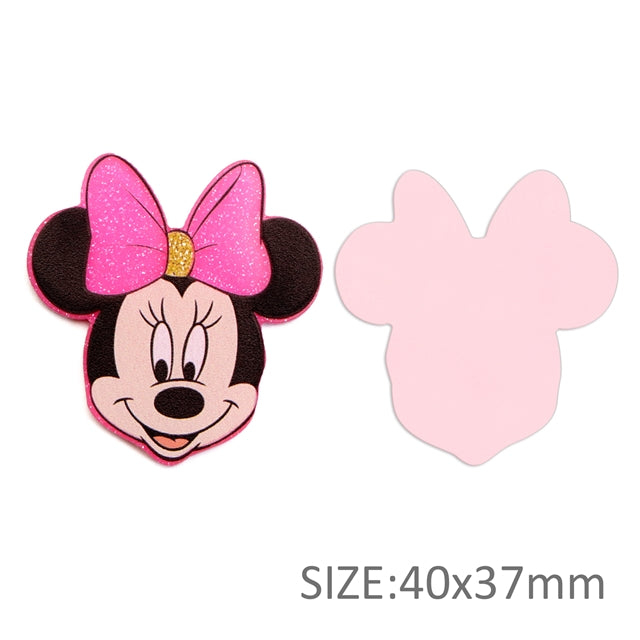 Mouse Fine Glitter Acrylic Resin 5 piece set FeeFiFauxLeather