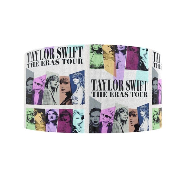 Taylor Swift 1 Yard Printed Grosgrain Ribbon 2 inch wide