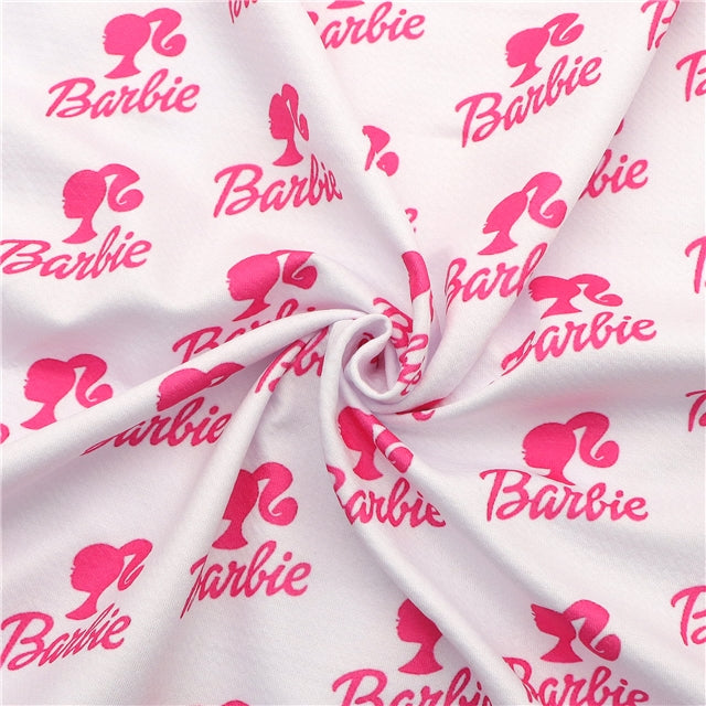 Barbie Textured Liverpool/ Bullet Fabric with a textured feel