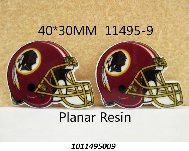 The Commanders Football Resin 5 piece set FeeFiFauxLeather