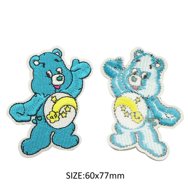 Rainbow Bear Embroidery Patch