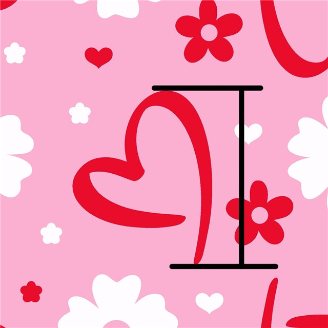 Hearts Valentine Textured Liverpool/ Bullet Fabric FeeFiFauxLeather