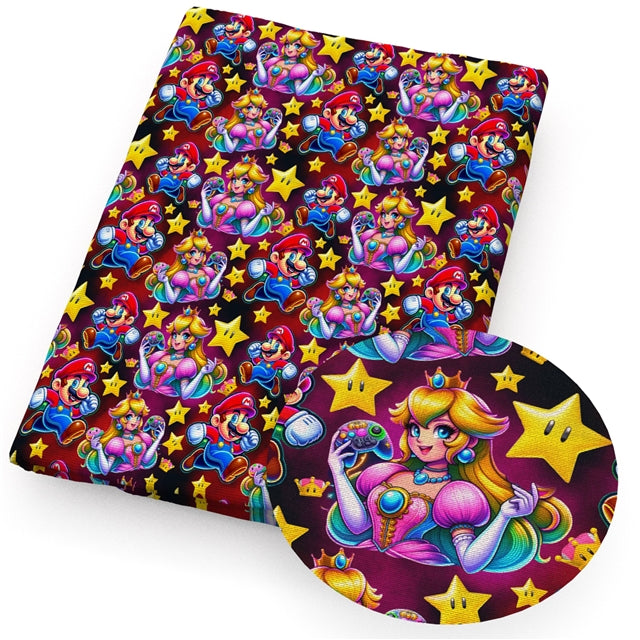 Princess Peach Textured Liverpool/ Bullet Fabric