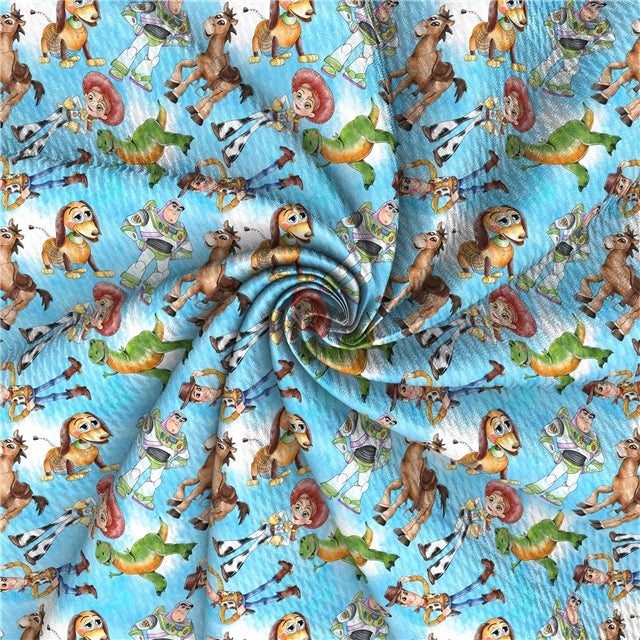 激レア！トイストーリー　ヴィンテージ　大判　布 Toy Story Fabric – FeeFiFauxLeather