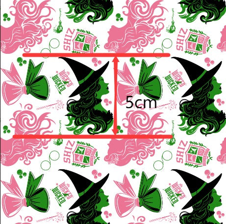 Wicked Wizard Printed Fabric