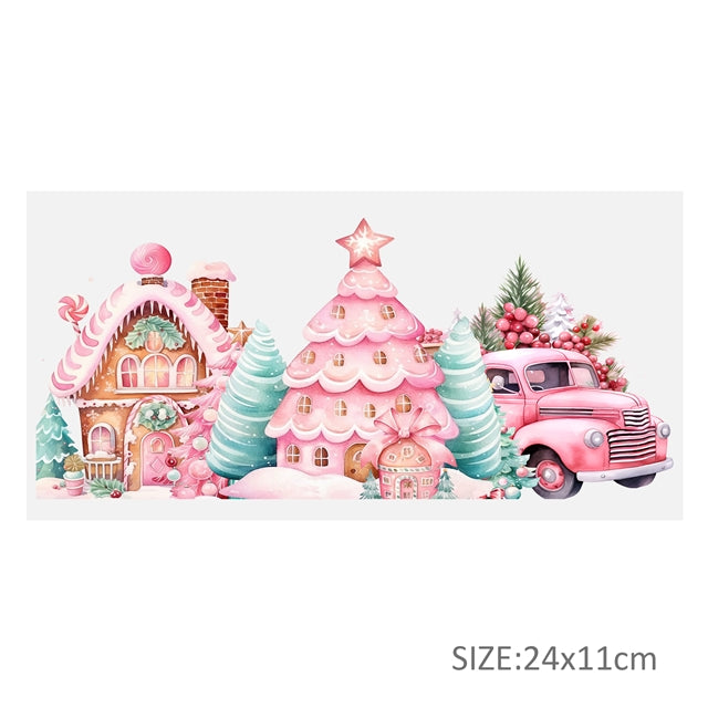 Christmas UV DTF Cup Wrap – Easy Cup Wrap for Tumblers & Projects FeeFiFauxLeather