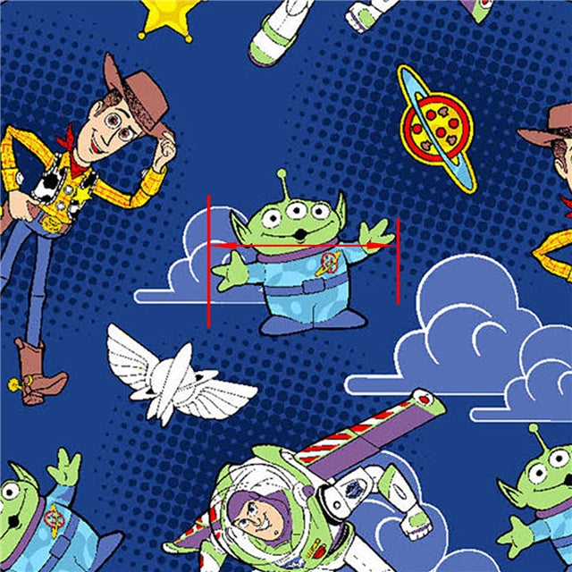 Toy Story Printed Bullet Fabric FeeFiFauxLeather