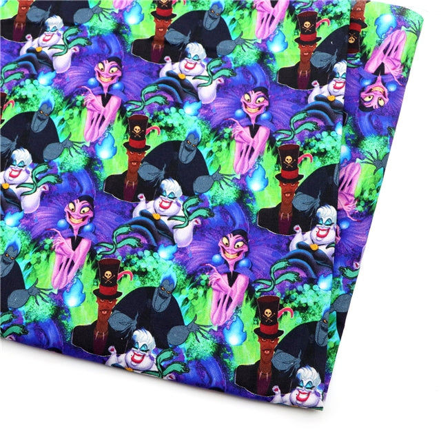 Villains Printed Fabric FeeFiFauxLeather