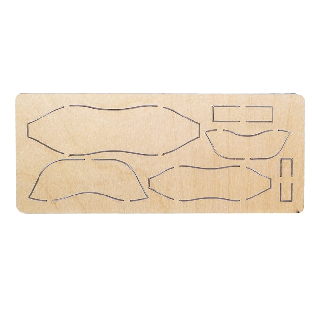 Pinch Bow Cutting Die for Making Hair Claw Sides 3 Different Sizes FeeFiFauxLeather