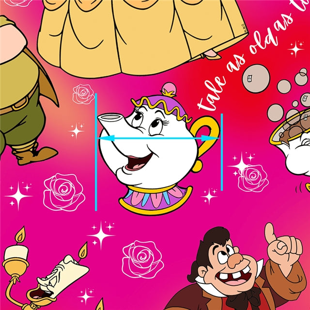 Princess Printed Fabric FeeFiFauxLeather