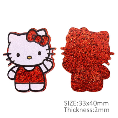 Hello Kitty Glitter Resin 5 piece set