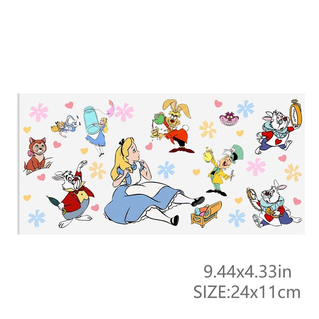 Princess UV DTF Cup Wrap – Easy Cup Wrap for Tumblers & Projects FeeFiFauxLeather