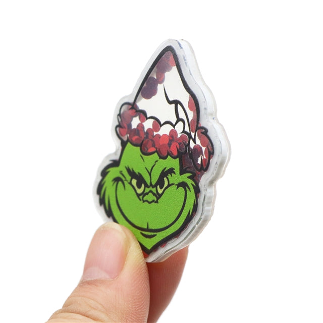 The Grinch Quicksand Sequin Resin