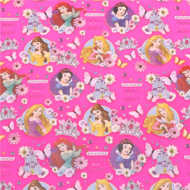 Princess Printed Jelly Sheet Transparent Sheet