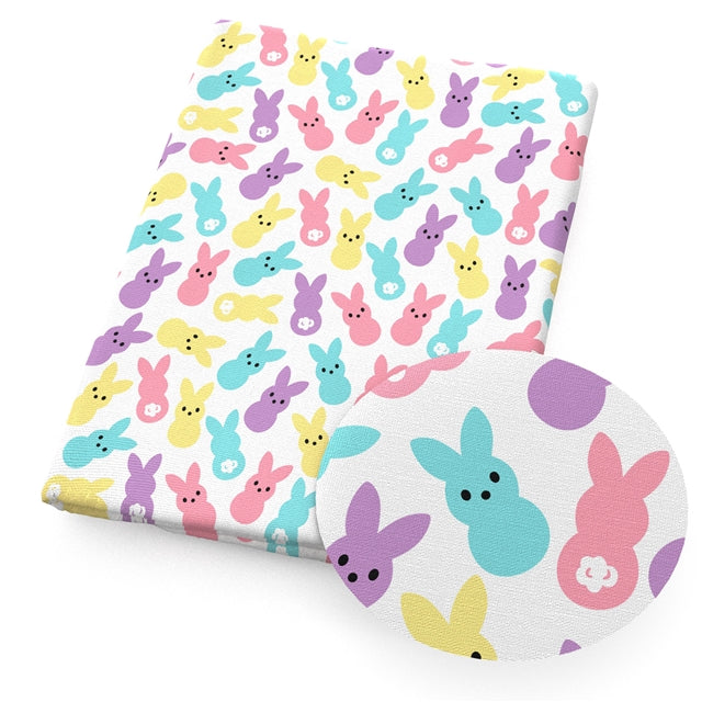 Easter Peeps Fabric FeeFiFauxLeather