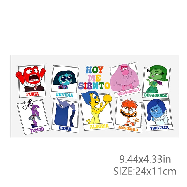 Inside Out  UV DTF Cup Wrap – Easy Cup Wrap for Tumblers & Projects FeeFiFauxLeather