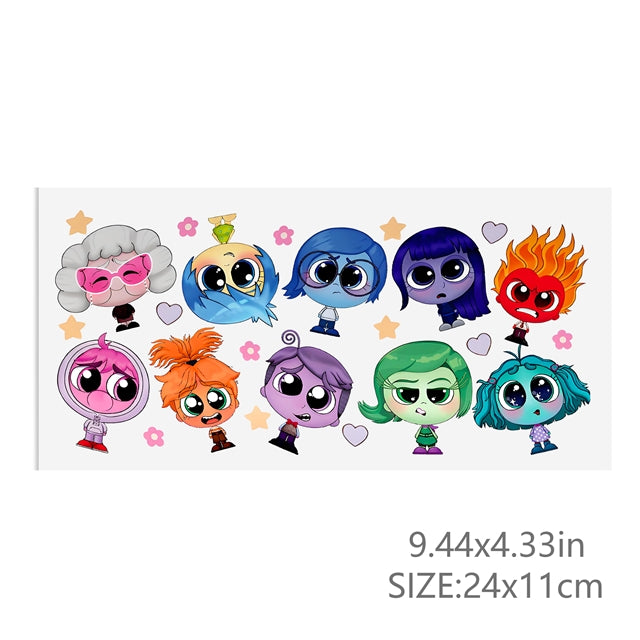 Inside Out  UV DTF Cup Wrap – Easy Cup Wrap for Tumblers & Projects FeeFiFauxLeather