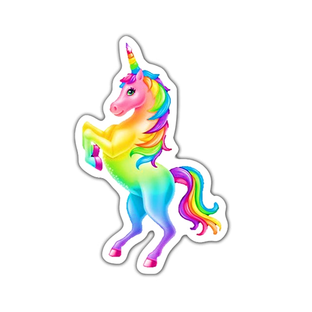 Colorful Unicorn Rainbow Resin 5 piece set