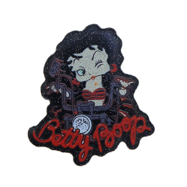 Betty Boop Glitter Resin 5 piece set