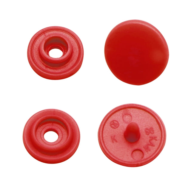 10 Pack Round Snap Buttons – Solid Color Snaps for Faux Leather Wallets, Purses, AirPod Holders & DIY Crafts FeeFiFauxLeather