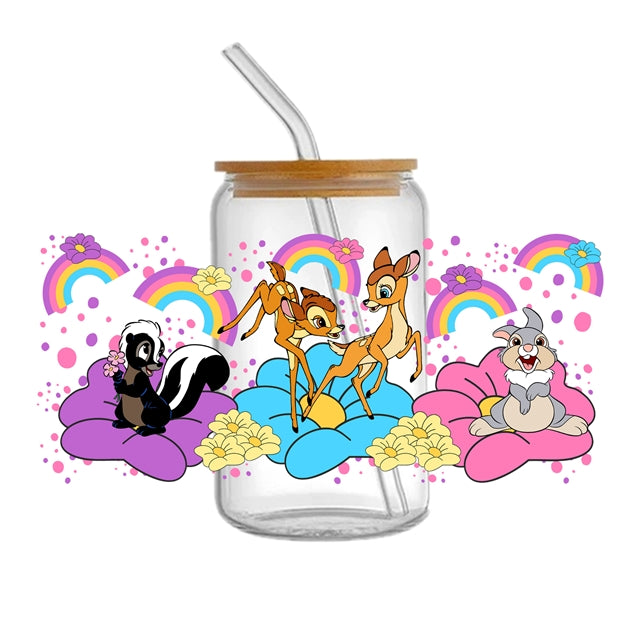 Bambi UV DTF Cup Wrap – Easy Cup Wrap for Tumblers & Projects FeeFiFauxLeather