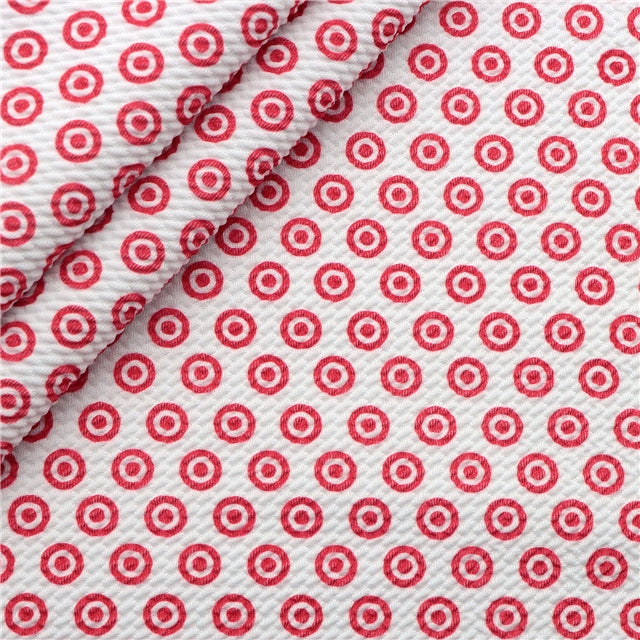 Target Bullseyes Printed Fabric