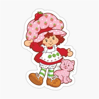 Strawberry Shortcake Resin 5 piece set