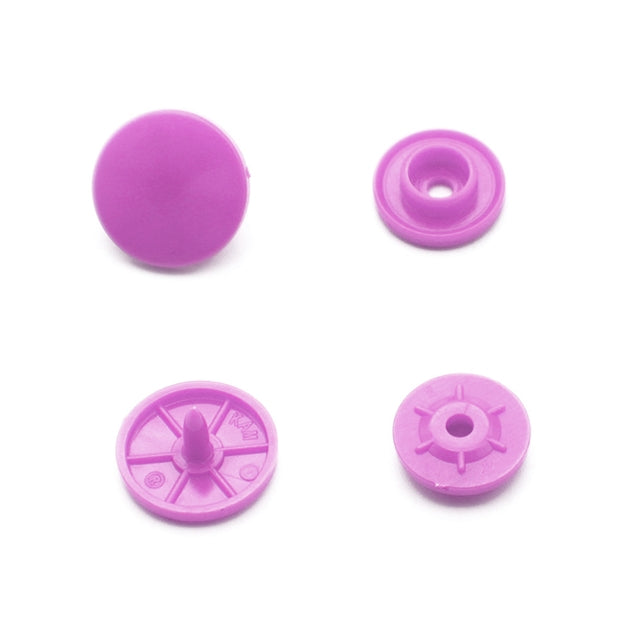 10 Pack Round Snap Buttons – Solid Color Snaps for Faux Leather Wallets, Purses, AirPod Holders & DIY Crafts FeeFiFauxLeather