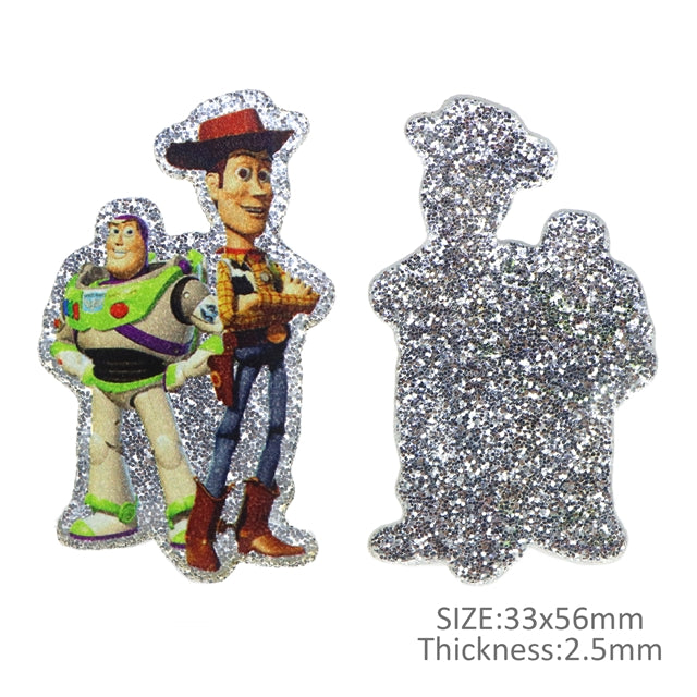 Toy Story Chunky Glitter Resin 5 piece set