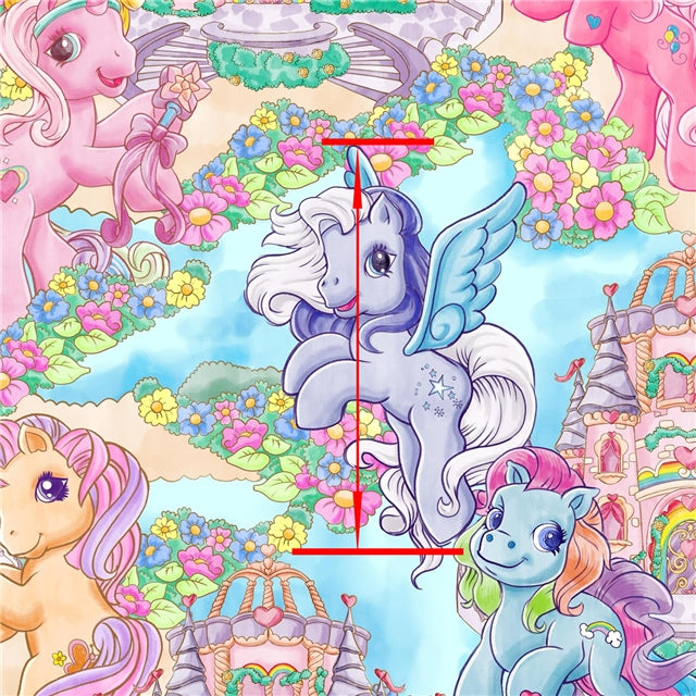 My Little Pony Printed Fabric FeeFiFauxLeather