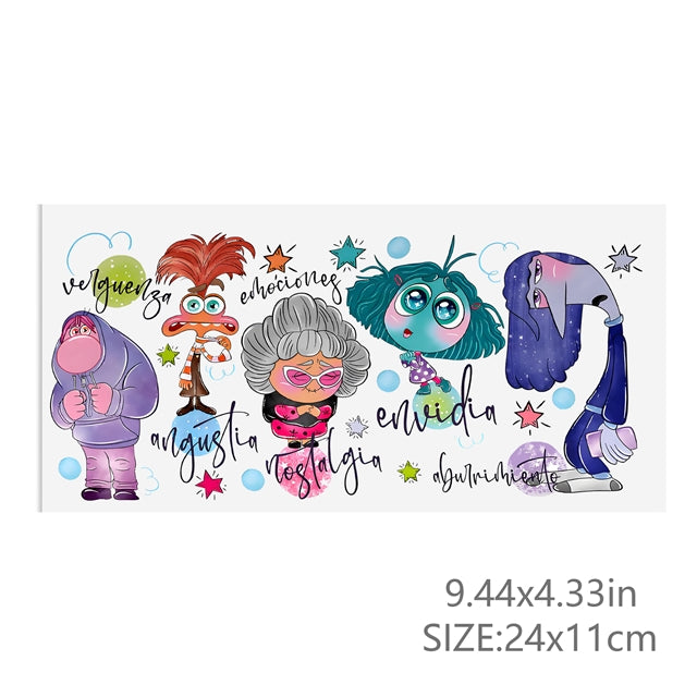 Inside Out  UV DTF Cup Wrap – Easy Cup Wrap for Tumblers & Projects FeeFiFauxLeather