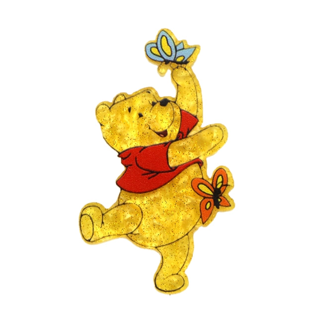 Winnie The Pooh Fine Glitter Acrylic 5 piece set