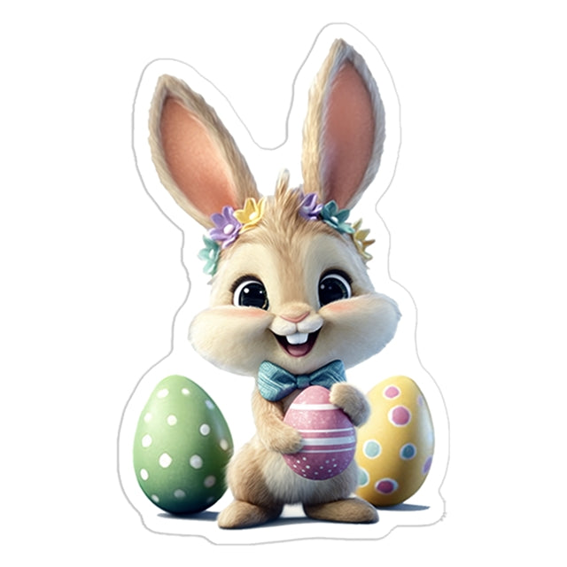 Easter Bunny Resin 5 piece set FeeFiFauxLeather