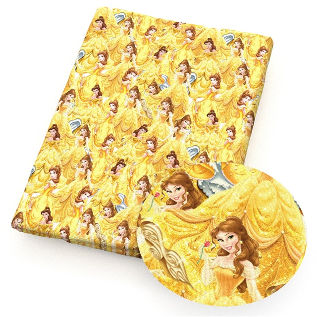 Princess Bullet Printed Fabric FeeFiFauxLeather