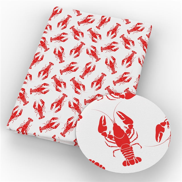 Crawfish Textured Liverpool/ Bullet Fabric with a textured feel