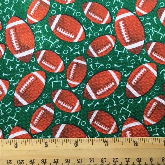 Football Textured Liverpool/ Bullet Fabric