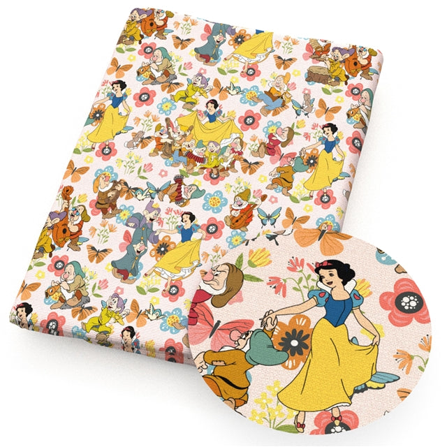 Princess Printed Fabric FeeFiFauxLeather