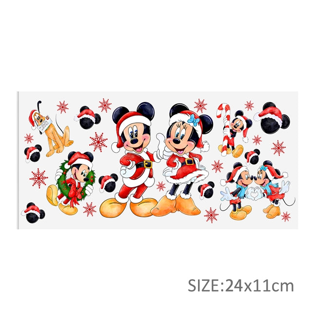 Mouse Christmas UV DTF Cup Wrap – Easy Cup Wrap for Tumblers & Projects FeeFiFauxLeather