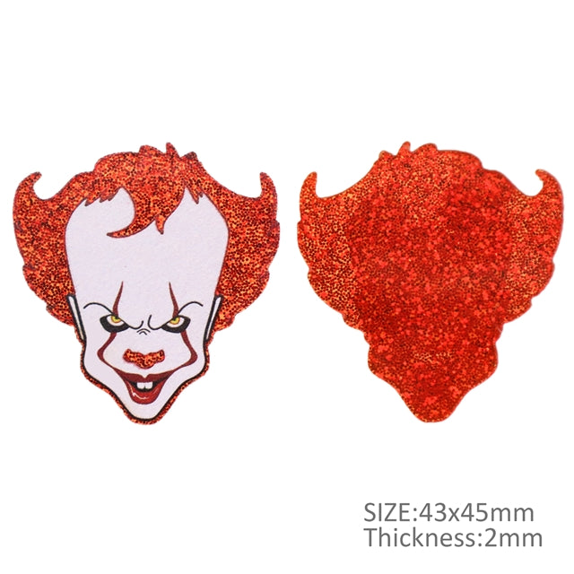 Pennywise Halloween Chunky Glitter Resin 5 piece set