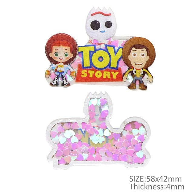 Toy Story Quicksand Sequin Resin