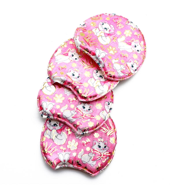 3.5” Large Sequin Marie Ears, Double-sided and padded, DIY Mouse headbands