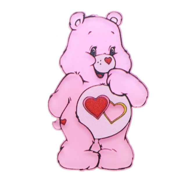 Care Bear Pink Acrylic Acrylic 5 piece set