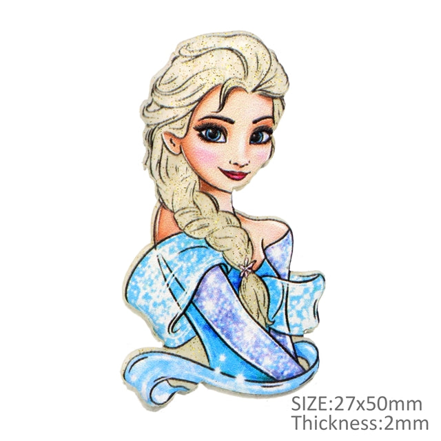 Frozen Elsa Fine Glitter Acrylic 5 piece set