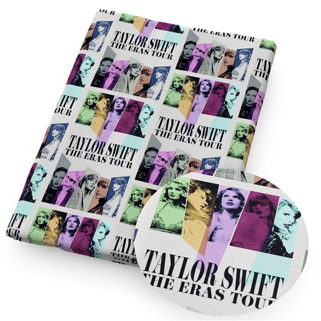 Taylor Swift Printed Fabric