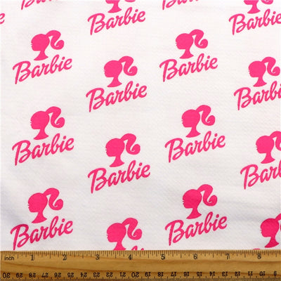 Barbie Textured Liverpool/ Bullet Fabric with a textured feel