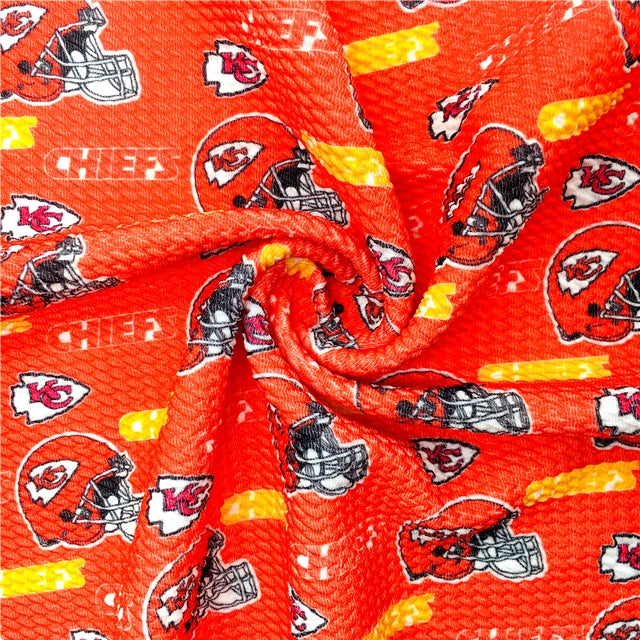 The Chiefs Football Printed Fabric