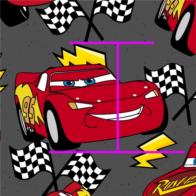 Cars the Movie Printed Fabric FeeFiFauxLeather