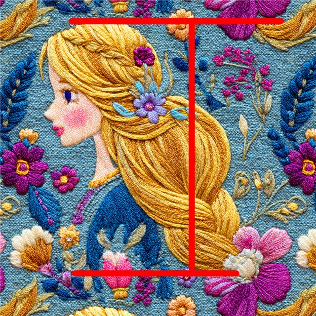 Princess Printed Faux Leather Sheet FeeFiFauxLeather